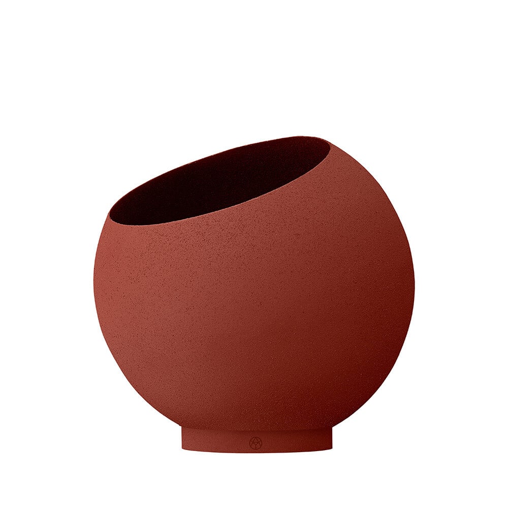 AYTM - Globe Plant Pot Ø37xH32,3 Ginger Bread