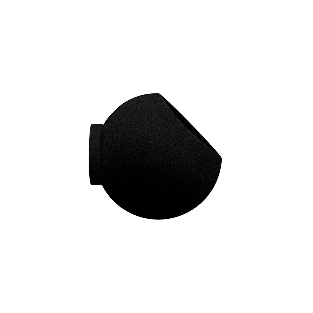 AYTM - Globe Wall Plant Pot Ø17xH15,4 Black