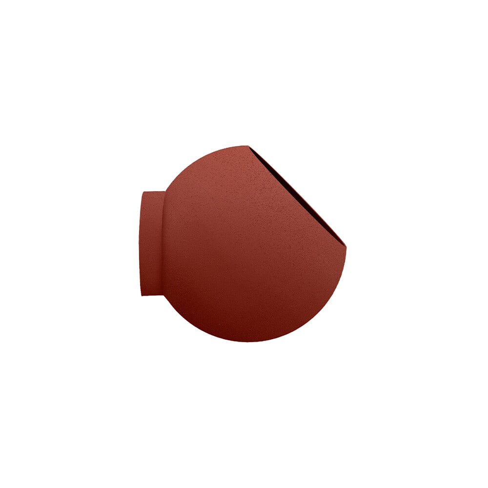 AYTM - Globe Wall Plant Pot Ø17xH15,4 Ginger Bread