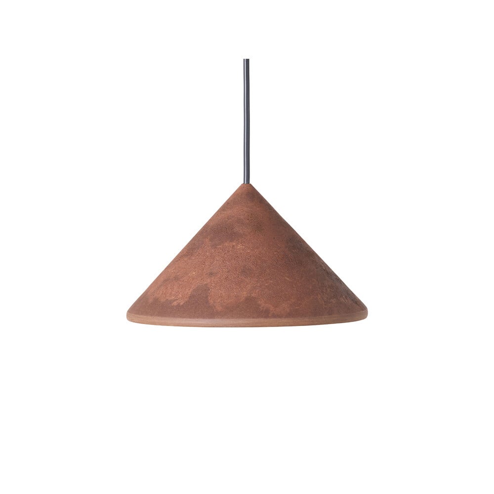 Mater - Terra Pendant Coffee Waste Rust Red