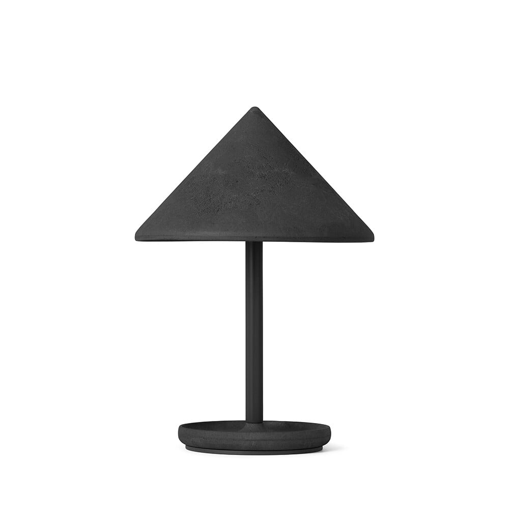 Mater - Terra Portable Table Lamp Coffee Waste Black