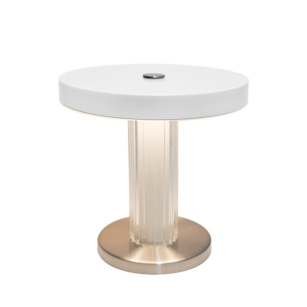 DFTP - Trezzi Portable Table Lamp White
