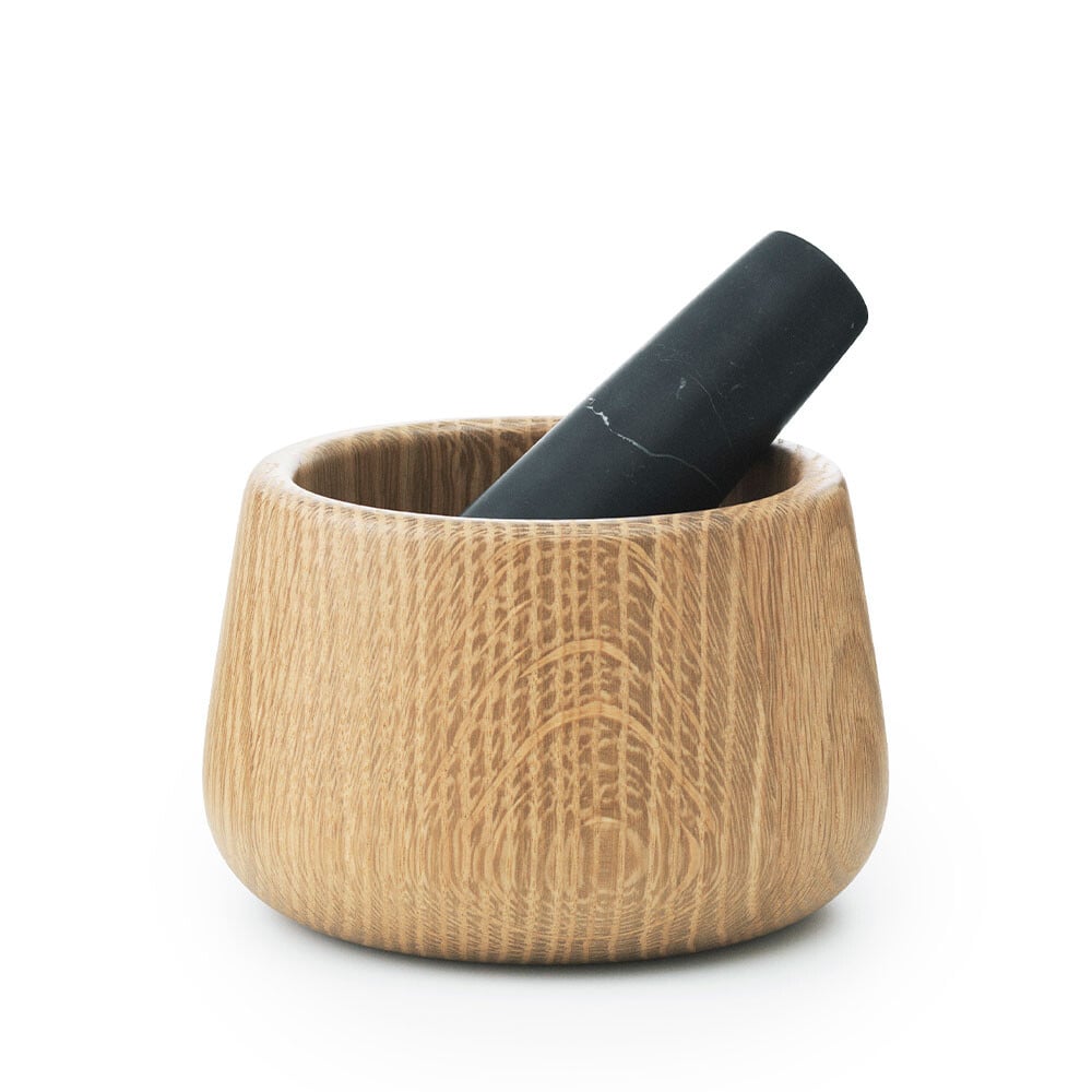 Normann Copenhagen - Craft Mortar & Pestle  Black