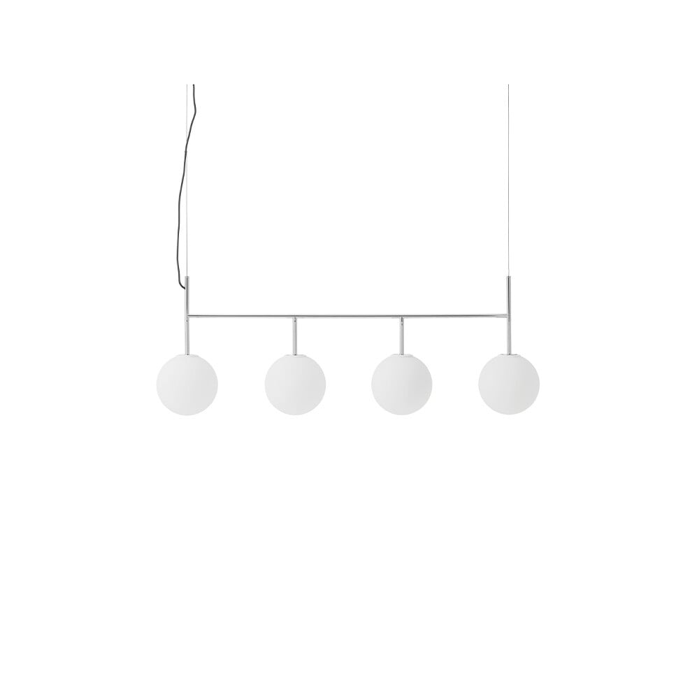 Audo Copenhagen - TR Bulb Suspension Frame Pendant Polished Steel
