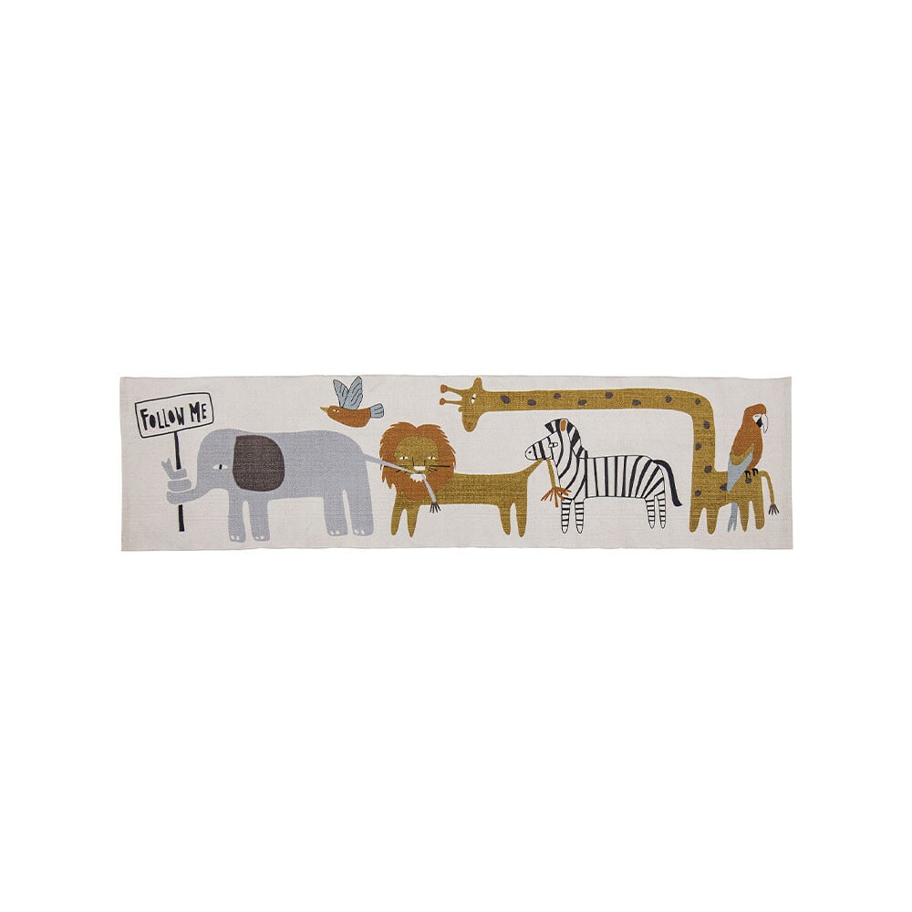 Bloomingville - Neah Rug 50x200 White