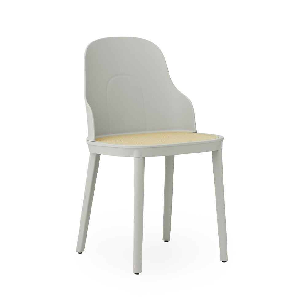 Normann Copenhagen - Allez Chair Molded Wicker/PP Warm Grey
