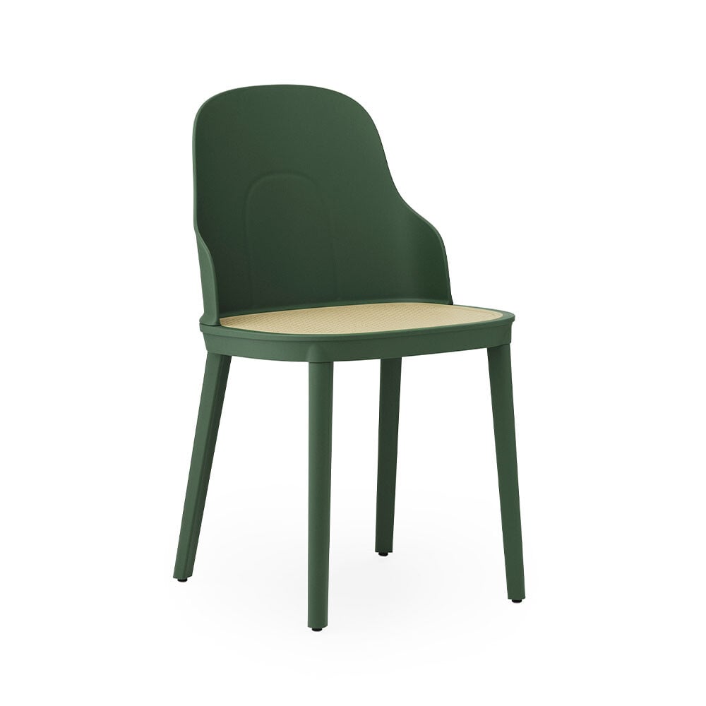 Normann Copenhagen - Allez Chair Molded Wicker/PP Park Green