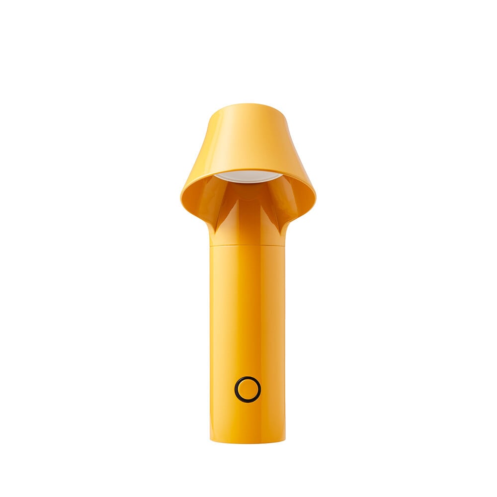 Loom Design - Willow Portable Table Lamp Desert Yellow