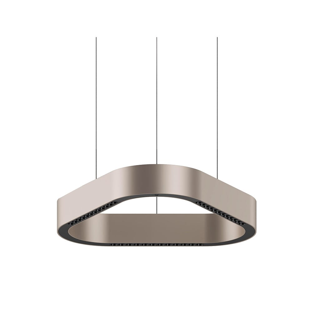 Loom Design - Trigon Pendant Soft Ivory