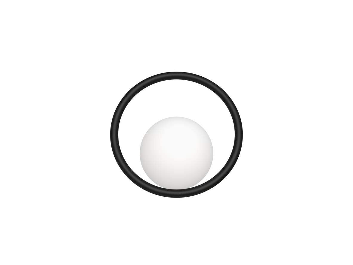 Swedish Ninja - Hula Hoop Wall Lamp HW Ninja Black