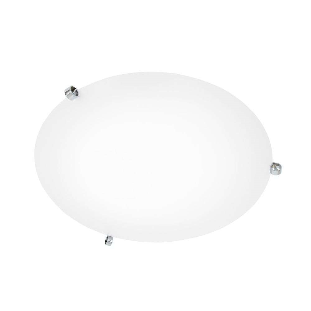 Konsthantverk - Ögla Ceiling Lamp Ø55 Chrome/White