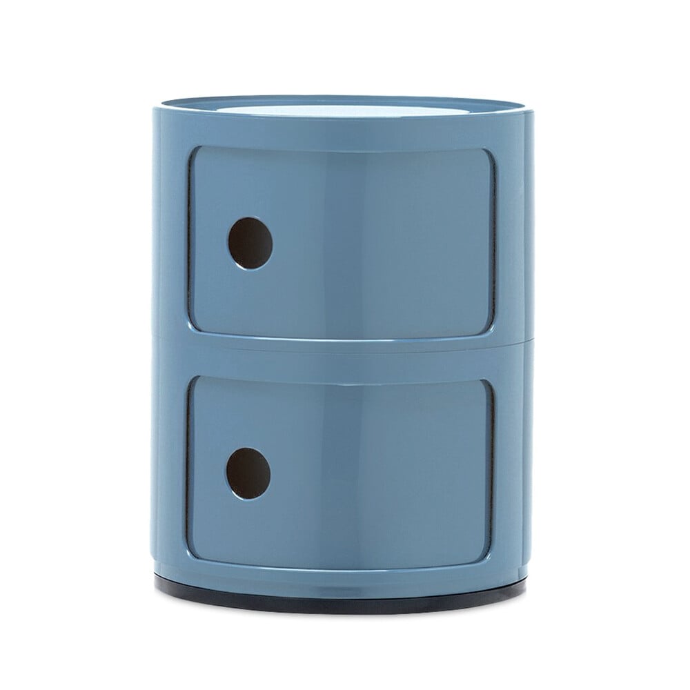 Kartell - Componibili 2 Side Table Sky Blue
