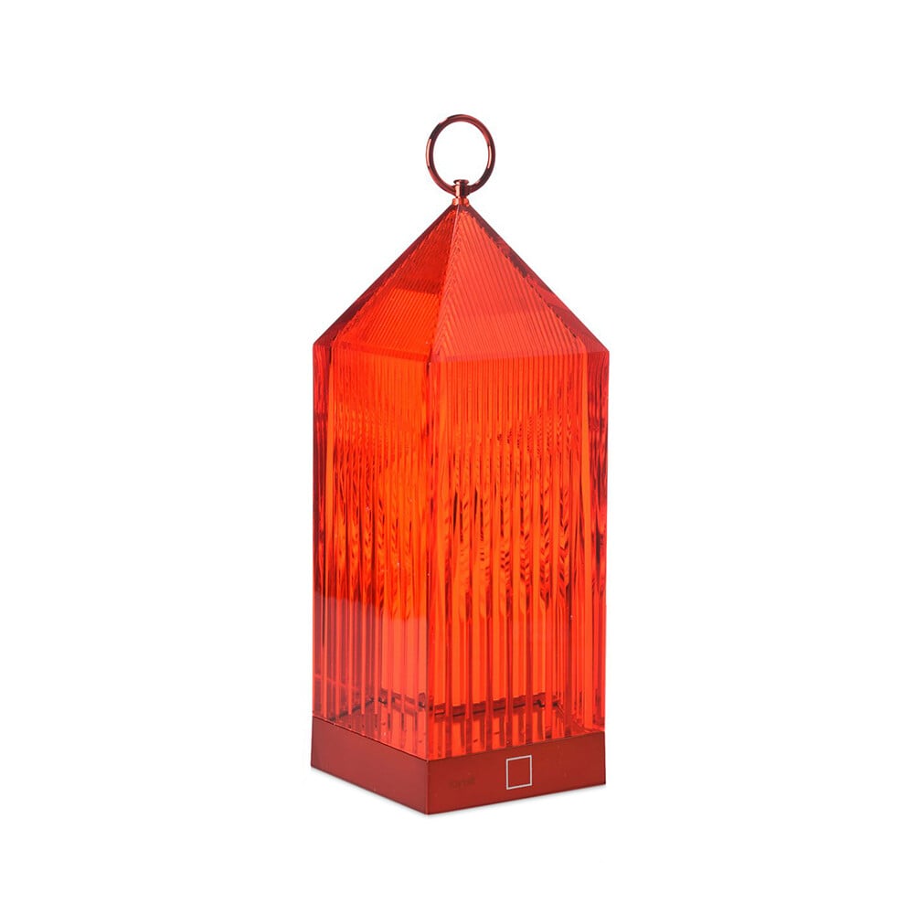 Kartell - Lantern Portable Table Lamp V2 Red