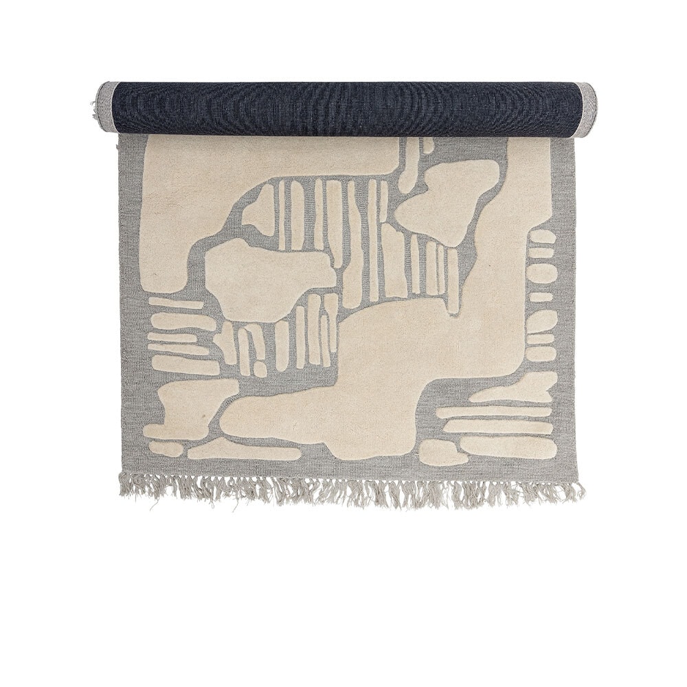 Bloomingville - Napoli Rug 140x200 Grey