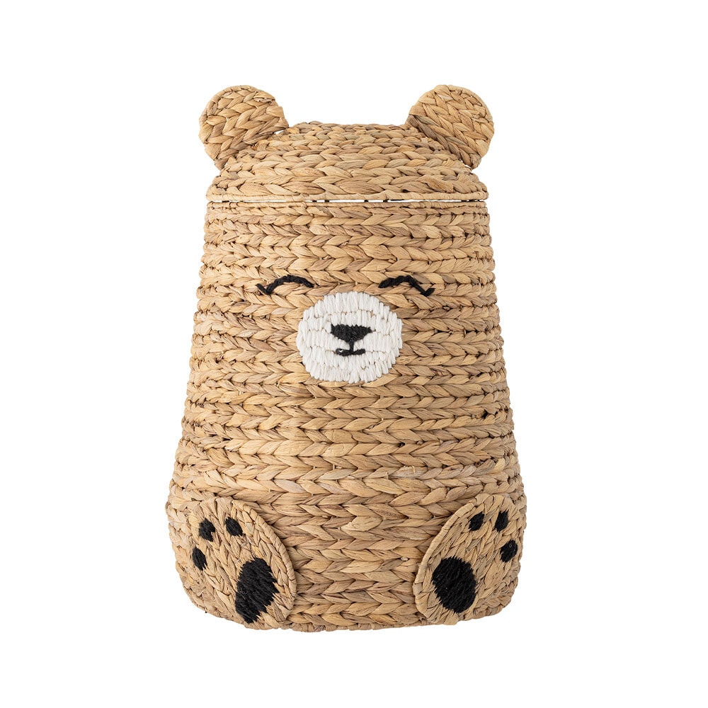 Bloomingville - Timone Basket w/Lid Nature