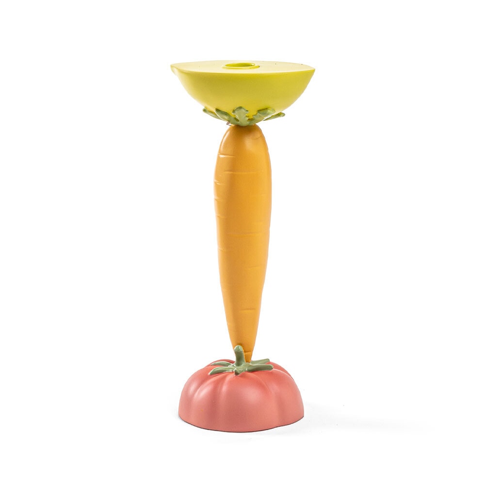 Seletti - Vitamin Carrot Candle Holder Multicolour