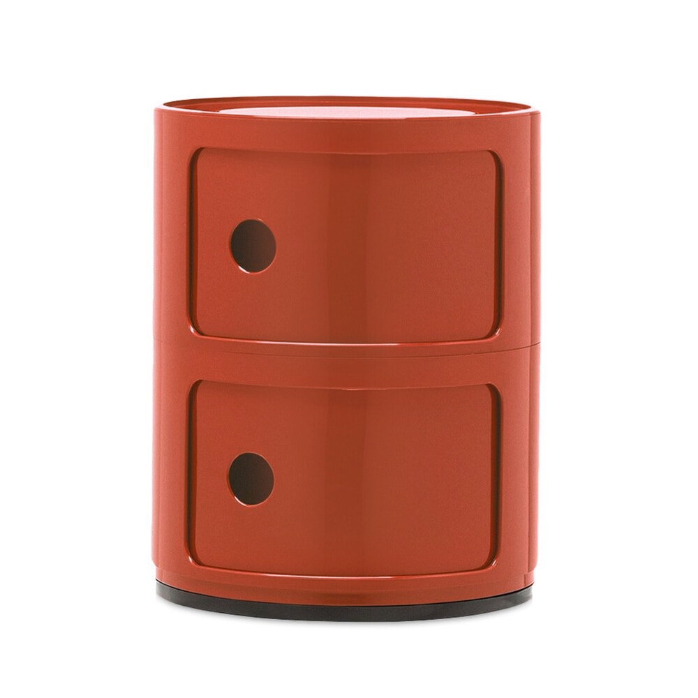 Kartell - Componibili 2 Side Table Orange