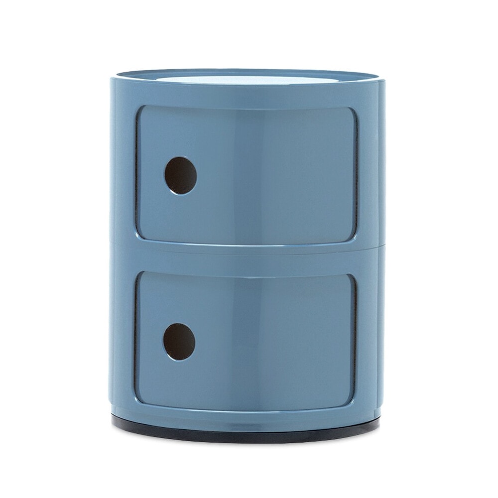 Kartell - Componibili 2 Side Table Sky Blue