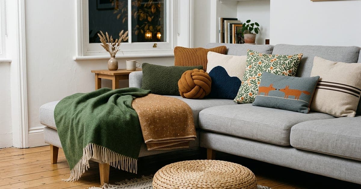 Blanket Hour: 10 Nordic Pieces for the Sofa in October