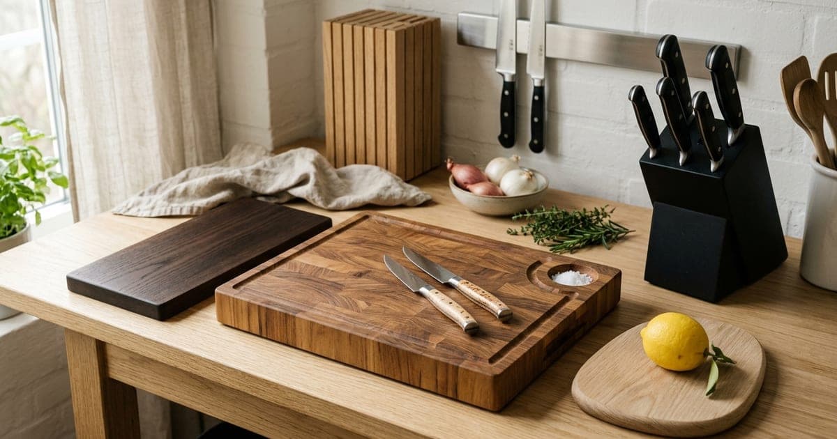 10 Nordic Knives and Cutting Boards for Everyday Cooking