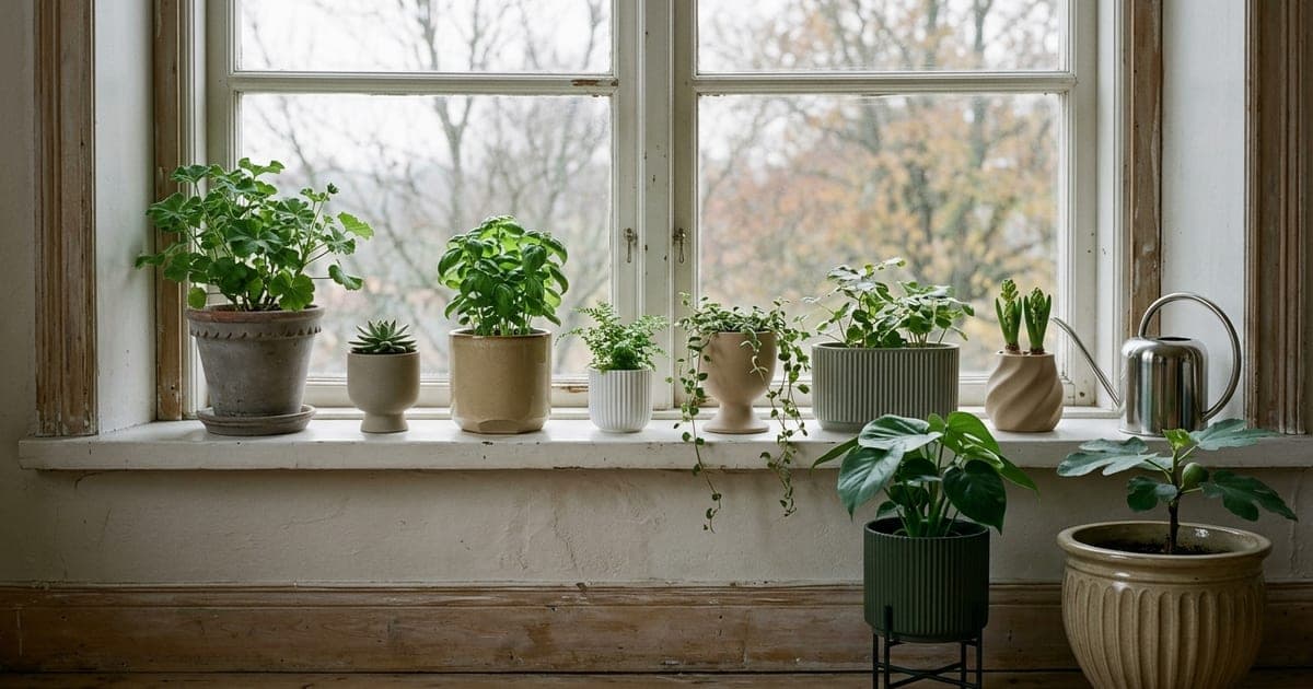 The Nordic Windowsill: 10 Pots for Plants Coming Indoors