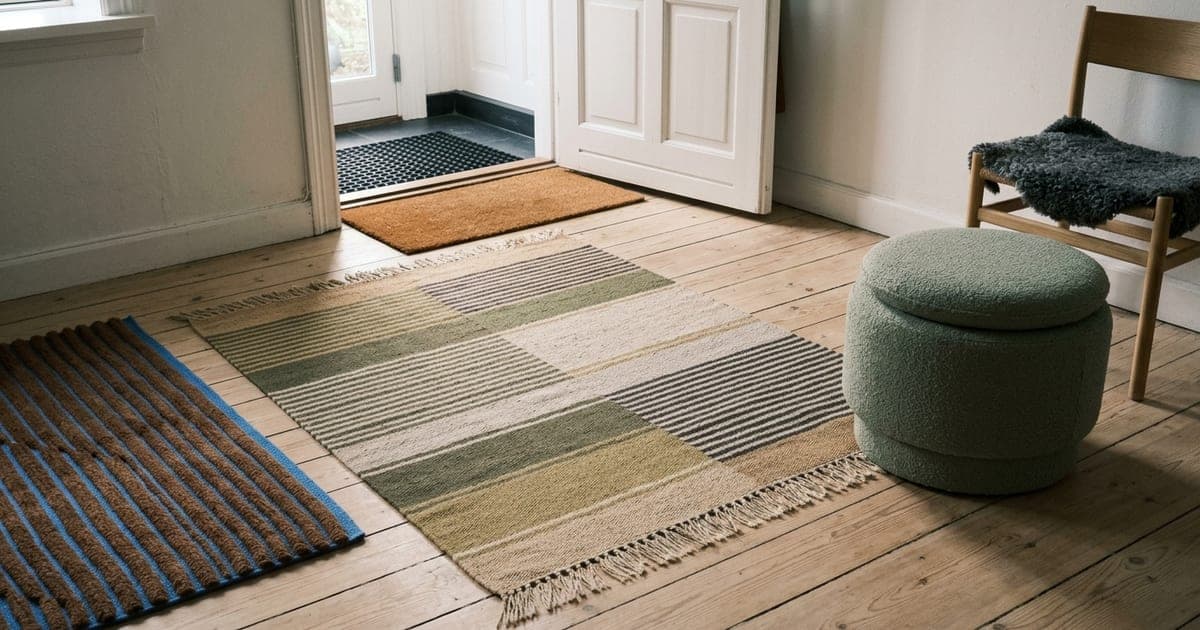 Warm Underfoot: 10 Nordic Pieces for Cold Autumn Floors