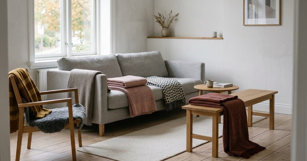 Why Nordic Wool Is Different: 10 Throws, Blankets and a Rug