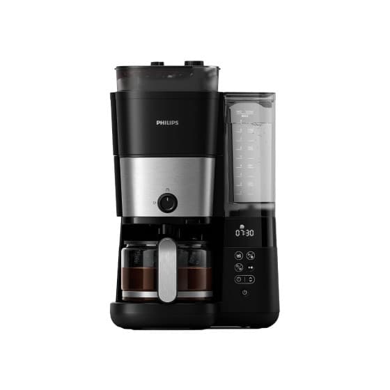 Philips All-in-1 Brew HD7900/50 Filter Coffee Maker - Black&Silver