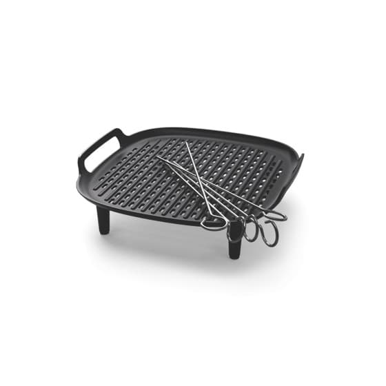 Philips HD9946-00 AF Accessory Grill Kit for Air Fryer 6.2L XL, 5 Skewers
