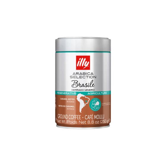 Illy Brasile Ground Coffee, 250 g