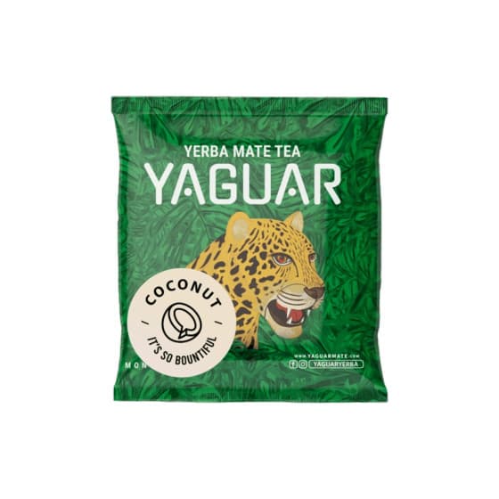 Mate tea Yaguar Coconut, 50 g