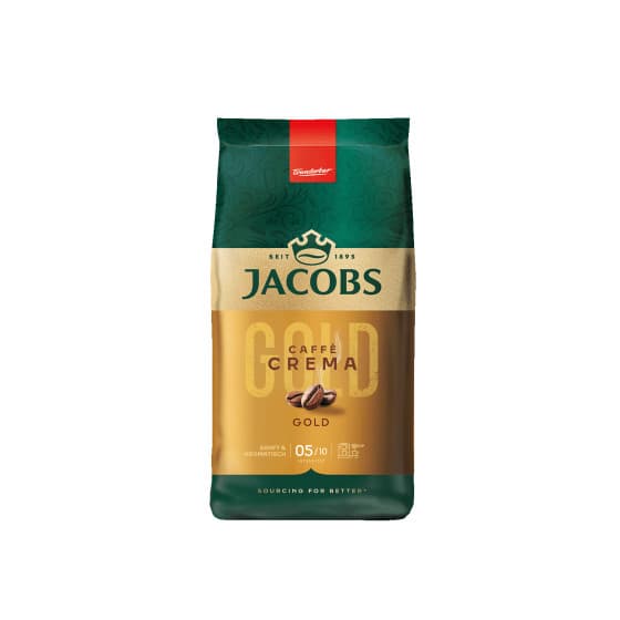 Coffee beans JACOBS CREMA GOLD, 1 kg