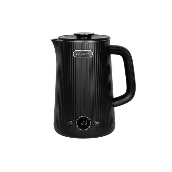 CHiATO heatPLAY Groove Electric kettle, 1,7 L - Black