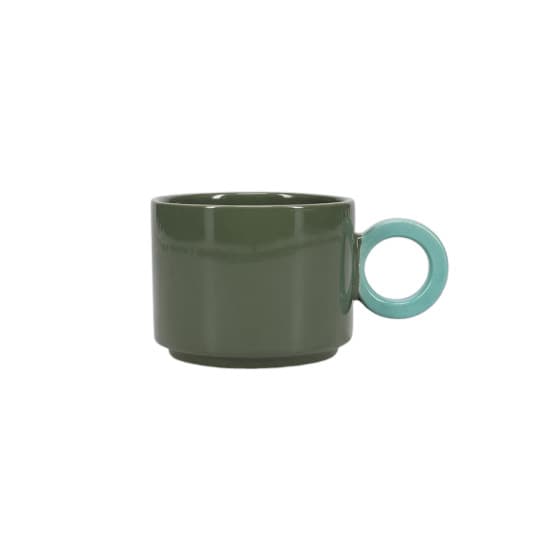 ONA Lou Green/Blue Mug, 280 ml