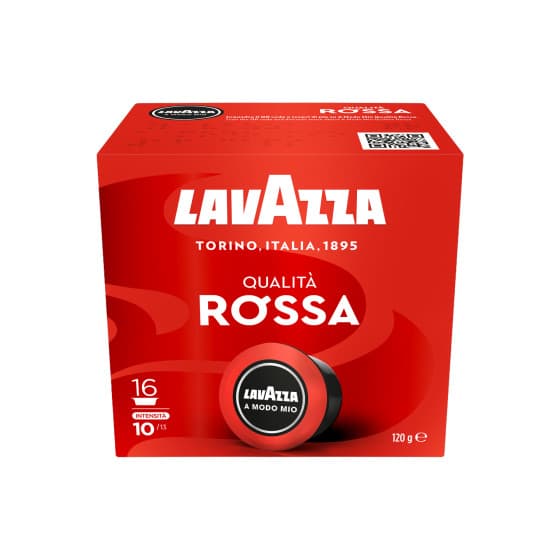 Lavazza A Modo Mio Qualita Rossa Coffee Capsules for Lavazza® Machines, 16 pcs.