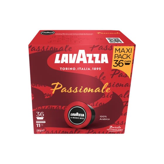 Lavazza A Modo Mio Passionale Coffee Capsules for Lavazza® Machines, 36 pcs.
