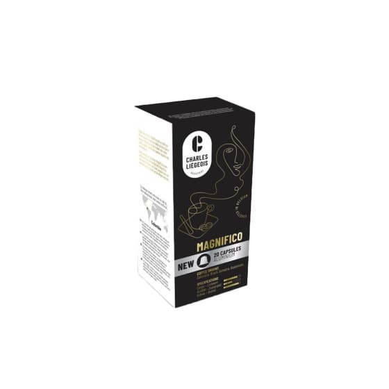 Coffee capsules compatible with Nespresso® Charles Liégeois Magnifico, 20 pcs.