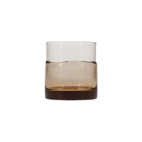 S|P Collection Mono Amber Set of Glasses, 2 pcs. x 315 ml