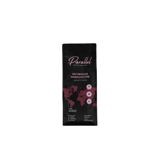 Ground specialty coffee Parallel Nicaragua Maragogype, 200 g