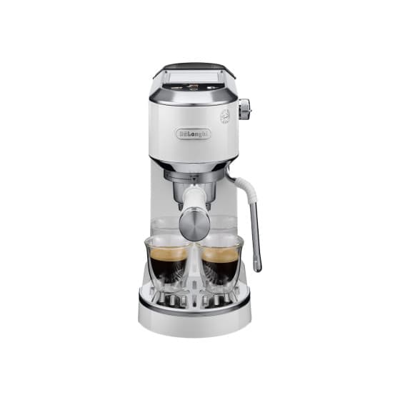 DeLonghi Dedica Duo EC890.WI Espresso Coffee Machine - White