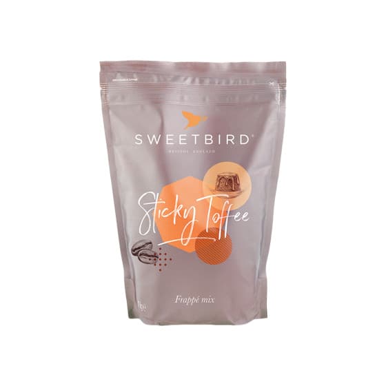Frappe mix Sweetbird Sticky Toffee, 1 kg