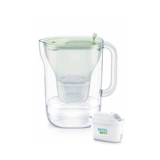 BRITA Style eco 2.4 L green water filter jug + Maxtra PRO All-in-1 cartridge