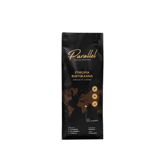 Specialty coffee beans Parallel Ethiopia Burtukaana, 1 kg