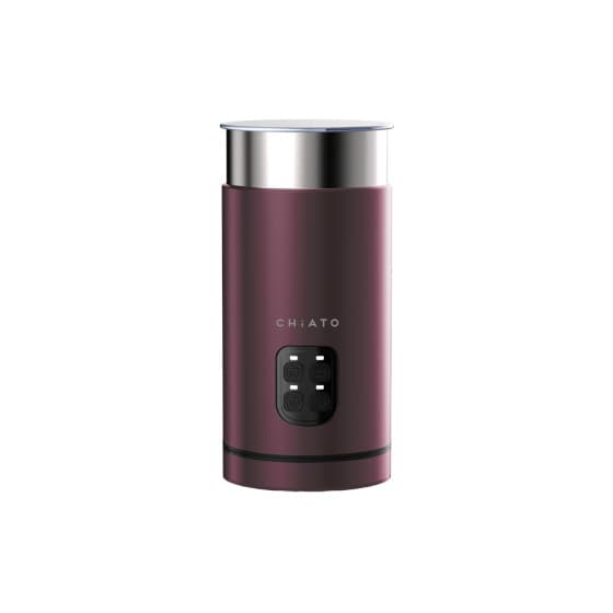 CHiATO milkPLAY Automatic-Electric Milk Frother - Burgundy