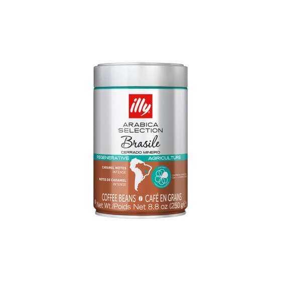 Illy Brasile Cerrado Mineiro Coffee Beans, 250 g