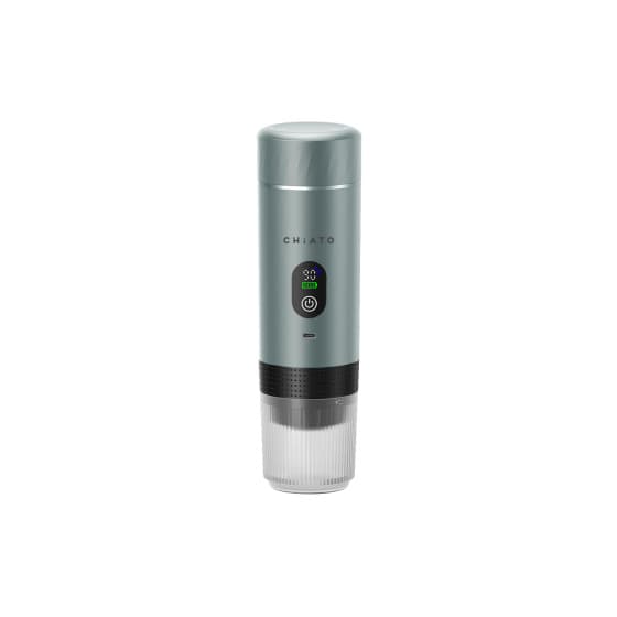 CHiATO brewPLAY Smart Portable Espresso Maker – Grey