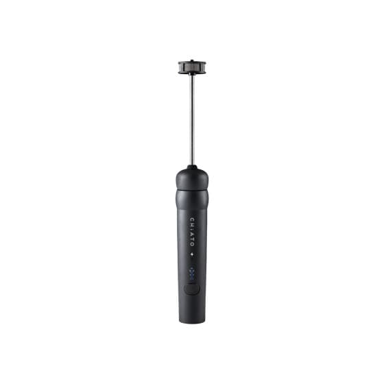 CHiATO nanoPLAY Electric Milk Frother (rechargeable) – Black