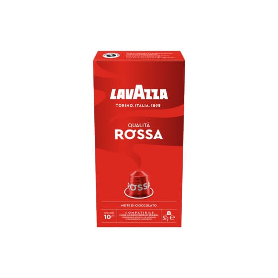 Lavazza NCC Qualità Rossa Coffee Capsules for Nespresso® Machines, 10 pcs.
