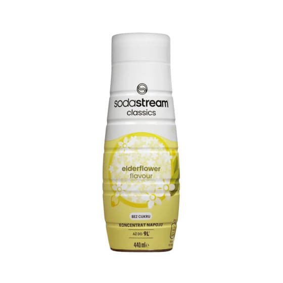 Syrup SodaStream Classics Elderflower Zero (for SodaStream sparkling water makers), 440 ml