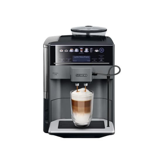 Siemens EQ.6 Plus s100 TE651209RW Bean to Cup Coffee Machine – Black&Silver